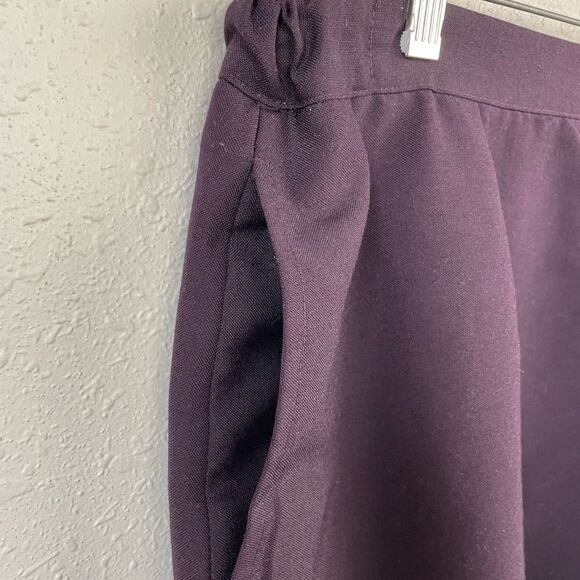 Wool Blend Purple Skirt Size 18 EUC - Picture 2 of 5